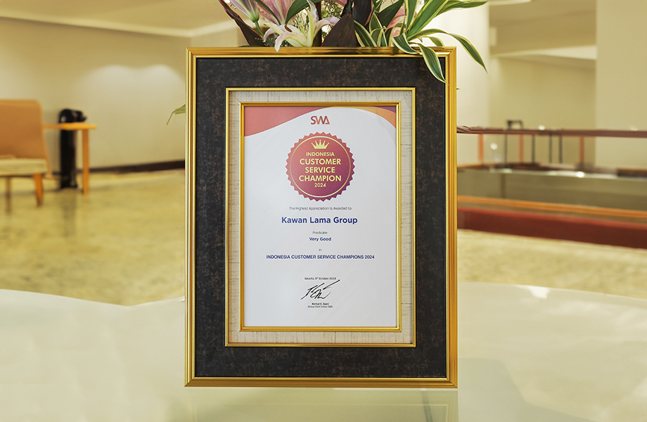 Kawan Lama Group Meraih Indonesia Customer Service Champion 2024