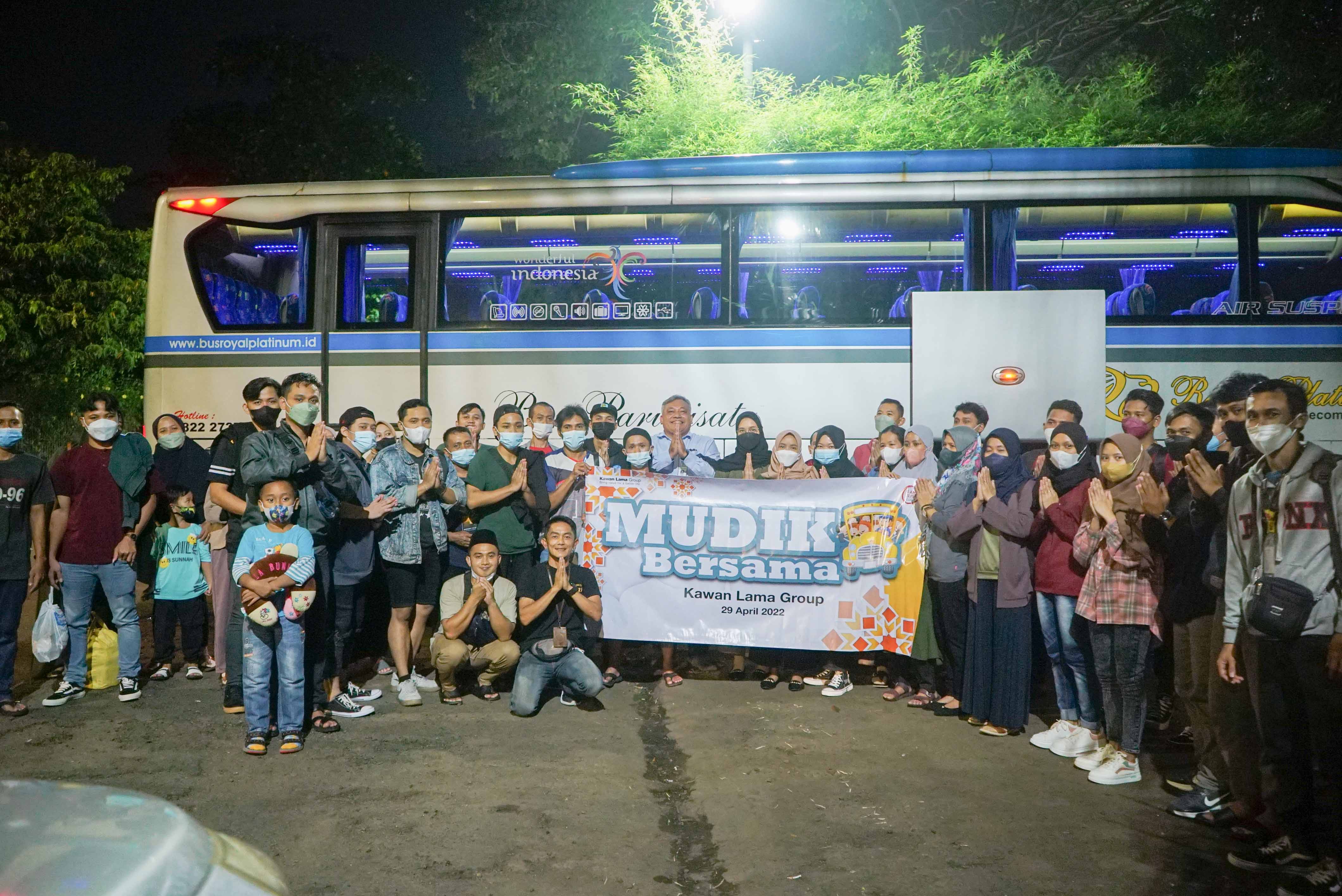 Lebih dari 1.200 Karyawan Ikuti Mudik Bersama Kawan Lama Group