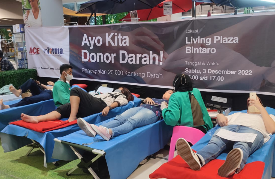 Pencapaian 20.000 Kantong Darah dari Program Donor Darah Nasional Kawan Lama Group
